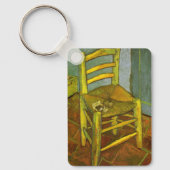 Vincent van Gogh - Vincent's stoel met zijn pijp Sleutelhanger (Voorkant)