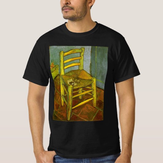 Vincent van Gogh - Vincent's stoel met zijn pijp T-shirt (Voorkant)