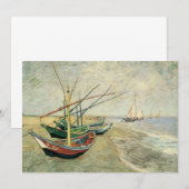 Vincent van Gogh - Vissersboten op het strand (Voorkant / Achterkant)