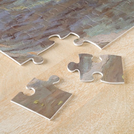 Vincent van Gogh - Vissersboten op het strand Legpuzzel (Zijkant)