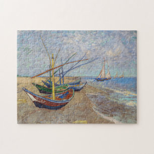 Vincent van Gogh - Vissersboten op het strand Legpuzzel