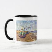 Vincent Van Gogh - Vissersboten Op Het Strand Mok (Links)
