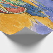 Vincent van Gogh - Vist Boats op het strand Cadeaupapier (Hoek)