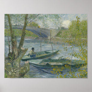Vincent van Gogh - Vist in de lente, de Pont de Poster