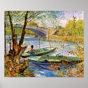 Vincent van Gogh Vist in Spring Fine Art Poster