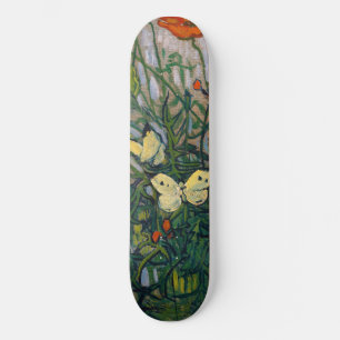 Vincent van Gogh - Vlinders en Papavers Skateboard