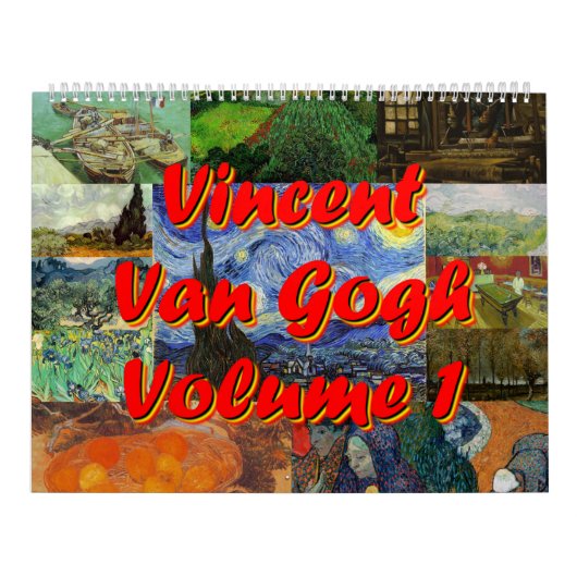 Vincent van Gogh Volume 1 Kalender (Hoes)