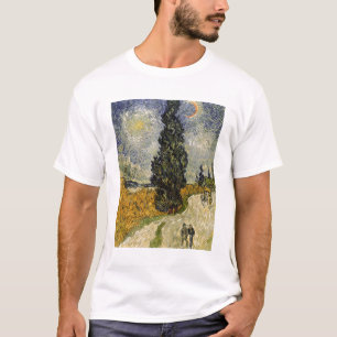 Vincent van Gogh   Weg met Cypressen, 1890 T-shirt
