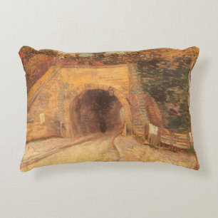 Vincent van Gogh - Weg onder viaduct, Het Viaduct Accent Kussen
