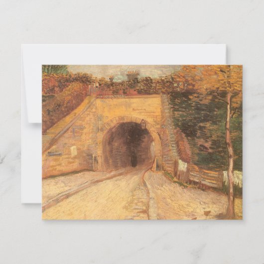 Vincent van Gogh - Wegwegonderdoorgang, Het Viaduc (Voorkant)