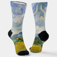Vincent Van Gogh Wheat Field met Cypresses Art