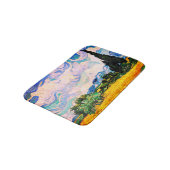 Vincent Van Gogh Wheat Field met Cypresses Badmat (Gekanteld)
