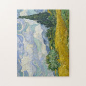 Vincent Van Gogh Wheat Field met Cypresses Legpuzzel (Verticaal)