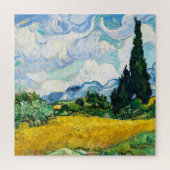 Vincent Van Gogh Wheat Field met Cypresses Legpuzzel (Verticaal)