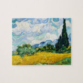 Vincent Van Gogh Wheat Field met Cypresses Legpuzzel (Horizontaal)