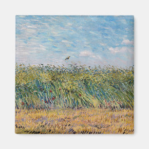 Vincent van Gogh - Wheat Field met een Lark Magneet