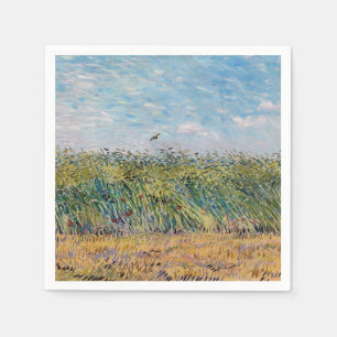 Vincent van Gogh - Wheat Field met een Lark Servet