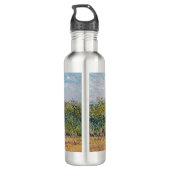 Vincent van Gogh - Wheat Field met een Lark Waterfles (Achterkant)