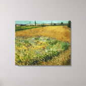 Vincent Van Gogh Wheatfield Canvas Afdruk (Voorkant)