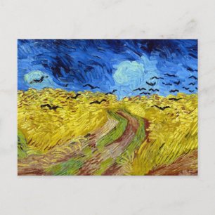 Vincent van Gogh Wheatfield met Crows Briefkaart