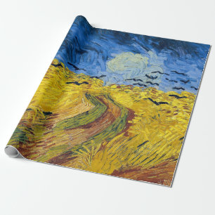 Vincent van Gogh - Wheatfield met Crows Cadeaupapier