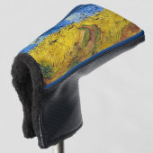 Vincent van Gogh - Wheatfield met Crows Golfheadcover (3/4 voorkant)