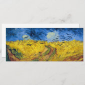 Vincent van Gogh - Wheatfield met Crows Kaart (Voorkant / Achterkant)