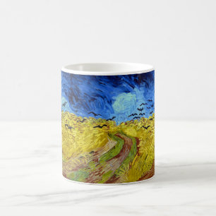 Vincent van Gogh Wheatfield met Crows Koffiemok