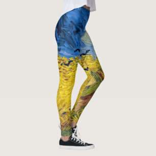 Vincent van Gogh - Wheatfield met Crows Leggings