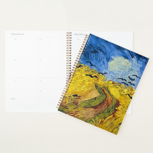 Vincent van Gogh - Wheatfield met Crows Planner (Display)