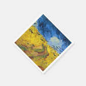 Vincent van Gogh - Wheatfield met Crows Servet (Hoek)