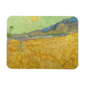 Vincent van Gogh - Wheatfield met een Reaper Magneet (Horizontaal)
