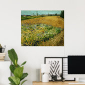 Vincent Van Gogh  Wheatfield Poster (Thuiskantoor)