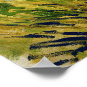 Vincent Van Gogh  Wheatfield Poster (Hoek)