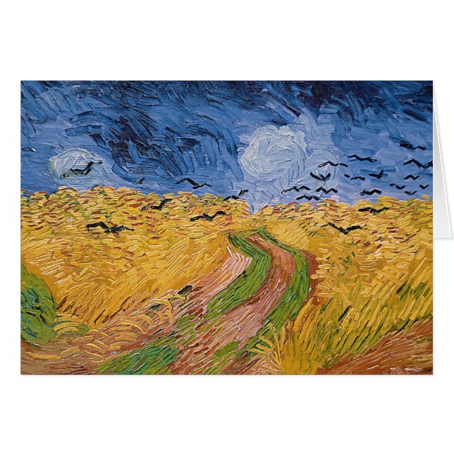 Vincent van Gogh | Wheatfield with Crows, 1890 (Devant horizontal)