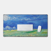 Vincent van Gogh - Wheatfields under Thunderclouds Bureaumat (Keyboard & Muis)