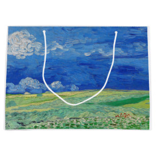 Vincent van Gogh - Wheatfields under Thunderclouds Groot Cadeauzakje