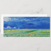 Vincent van Gogh - Wheatfields under Thunderclouds Kaart (Voorkant / Achterkant)