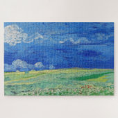 Vincent van Gogh - Wheatfields under Thunderclouds Legpuzzel (Horizontaal)