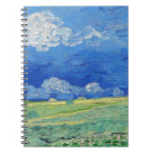 Vincent van Gogh - Wheatfields under Thunderclouds Notitieboek (Voorkant)