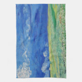 Vincent van Gogh - Wheatfields under Thunderclouds Theedoek (Verticaal)