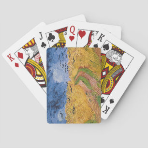 Vincent van Gogh Wielveld met koeien, 1890 Pokerkaarten