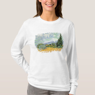 Vincent van Gogh Wielveld met persen, 1889 T-shirt