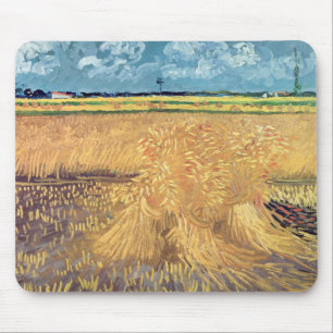 Vincent van Gogh Wielveld met scheermessen, 1888 Muismat
