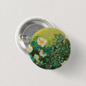 Vincent Van Gogh Wild Rozen Fine Art Ronde Button 3,2 Cm (Voorkant /achterkant)