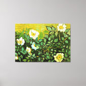 Vincent van Gogh - Wilde Rozen, Canvas Afdruk (Voorkant)