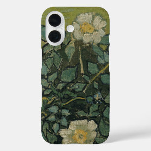 Vincent van Gogh - Wilde Rozen iPhone 16 Hoesje