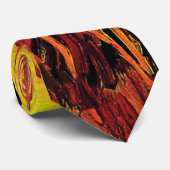 Vincent van Gogh - Willows at Sunset Fine Art Stropdas (Opgerold)