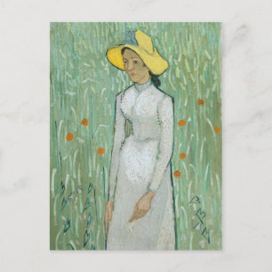 Vincent van Gogh Witte meisje, 1890 Briefkaart