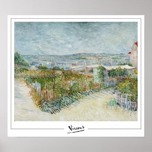 Vincent Van Gogh Zedign Affiche d'art #21-3 (Devant)